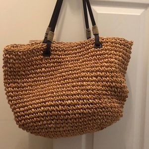Straw Beach bag